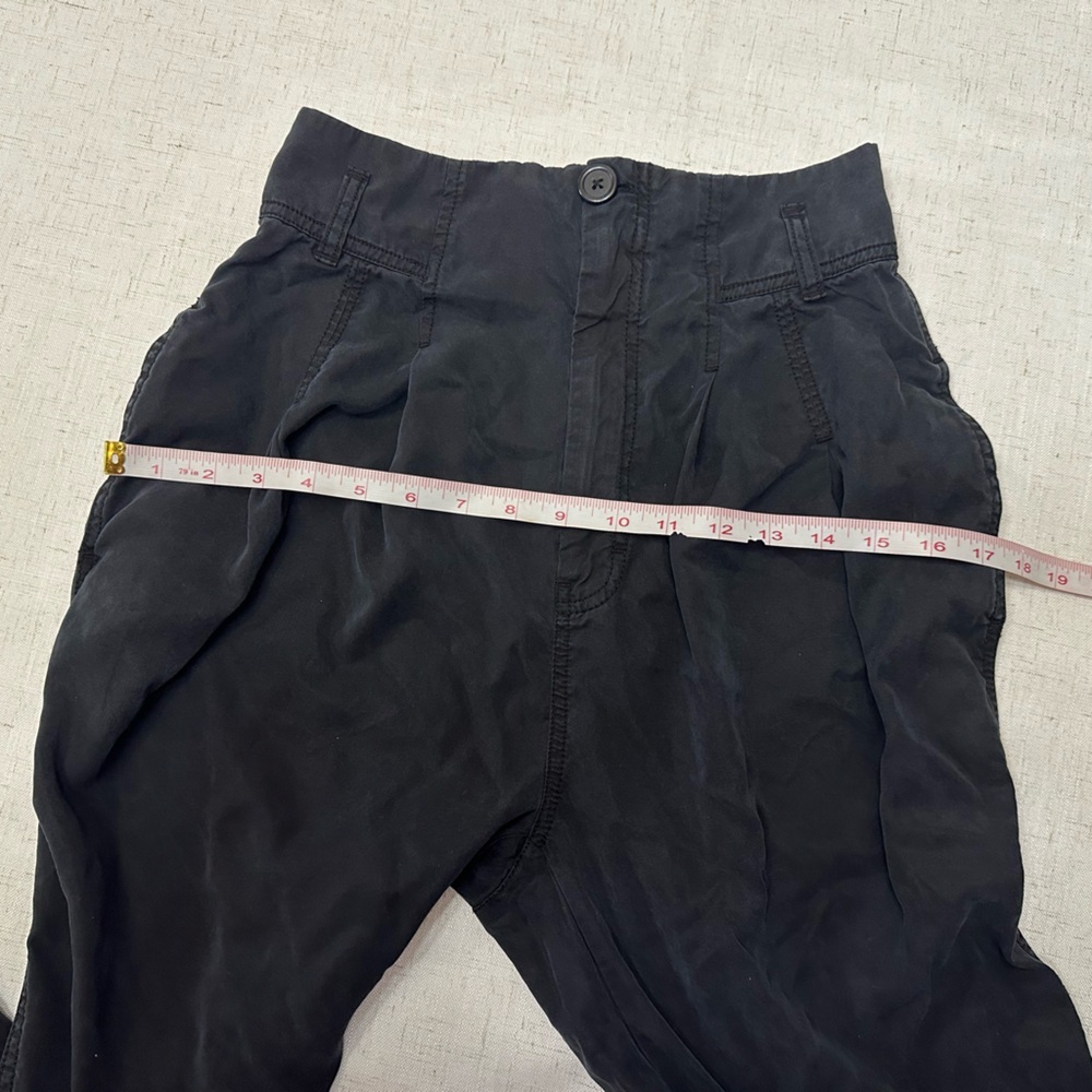 Free People Black Wide Leg Pants - Picture 9 of 13
